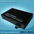 Network system optical media converter 100M 1000M poe media converter 1 fiber +8 ethernet rj45 port